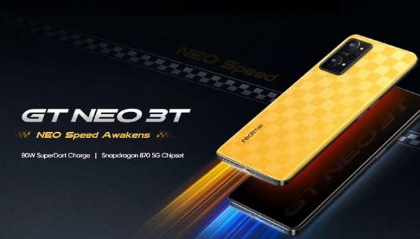 smartphone 5G REALME GT NEO 3T 