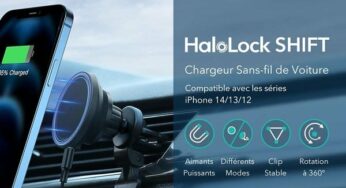 16,99€ support-chargeur rapide sans fil MagSafe de voiture ESR HaloLock (pour Iphone)