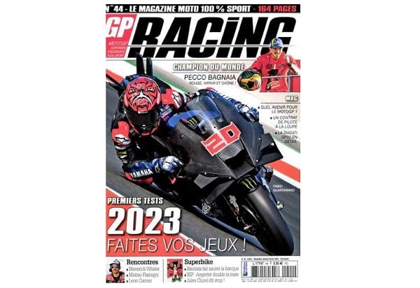 Abonnement au magazine GP Racing pas cher : 19€ seulement au lieu de 67€