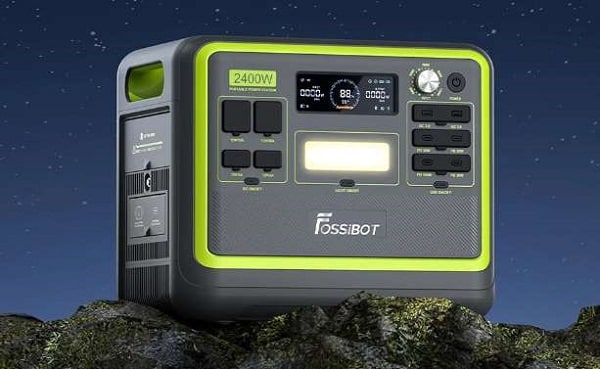 Promotion station d'alimentation portable FOSSiBOT F2400 2400W