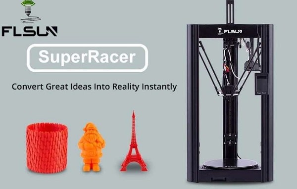 imprimante 3d flsun super racer à impression rapide 200 mm