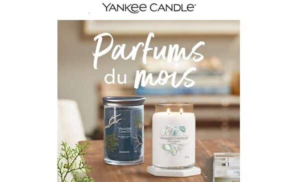 remise sur les bougies parfums du mois de yankee candle