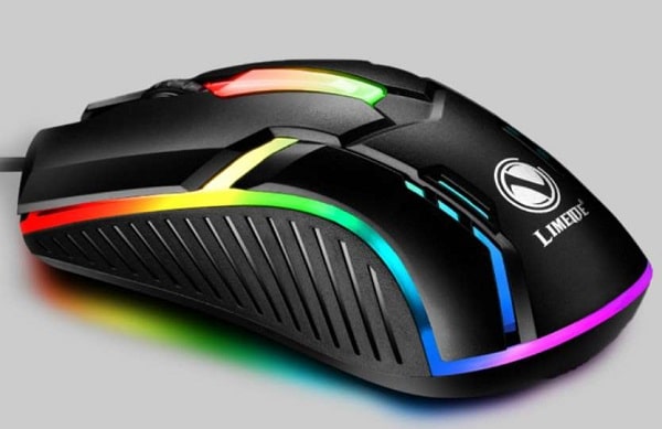 souris gaming filaire avec rétroéclairage limeide s1