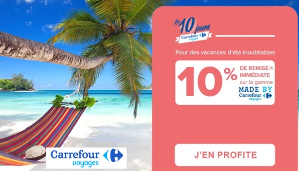 10 jours carrefour voyages