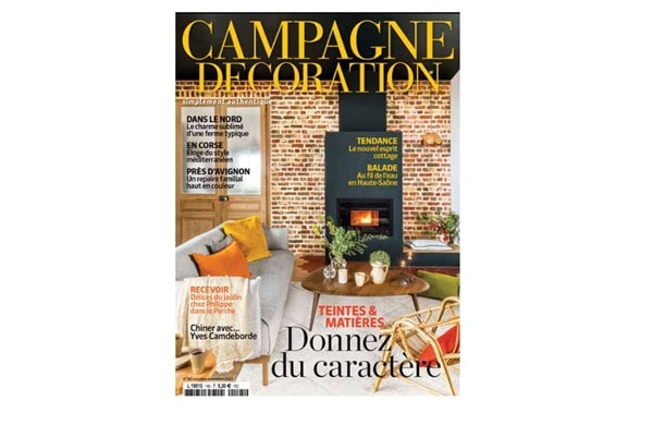 Abonnement magazine Campagne Décoration pas cher 24,9€ les 2 ans (12N°) au lieu de 58€