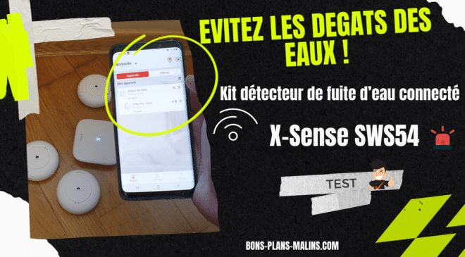 Evitez les dégâts des eaux X-SENSE sws54