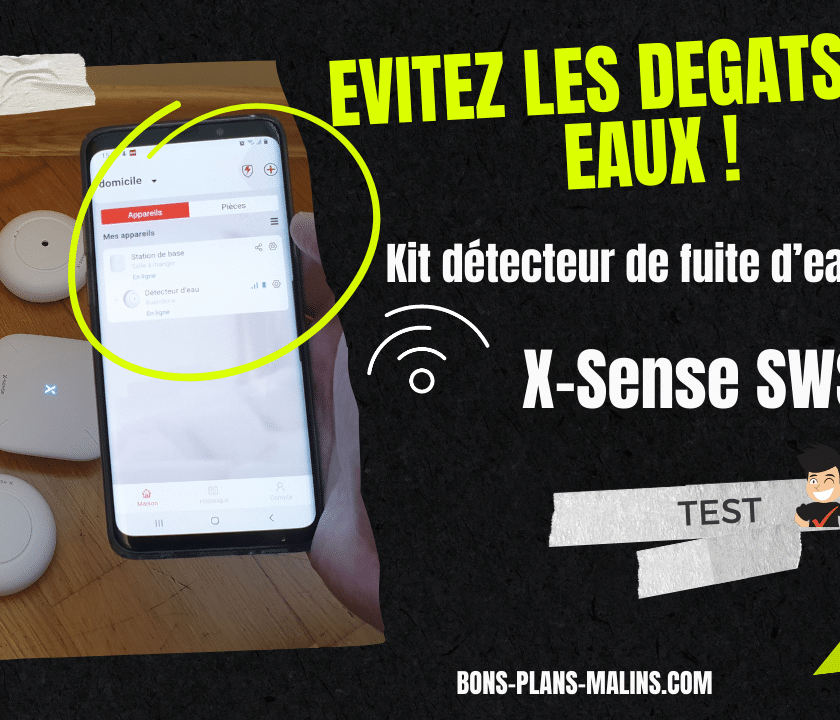 Evitez les dégâts des eaux X-SENSE sws54