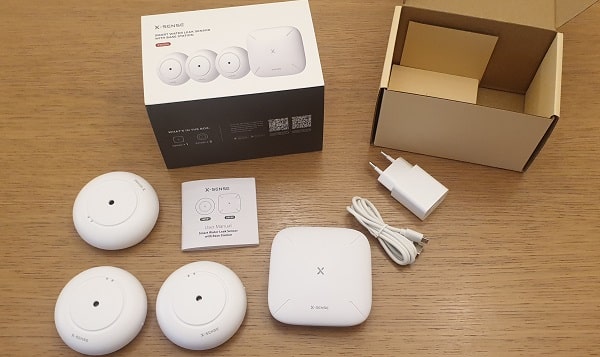 kit connecte de detecteurs de fuite deau x sense sws54