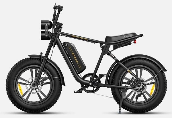 le superbe vélo électrique à pneus larges engwe m20 de 750w est en promotion
