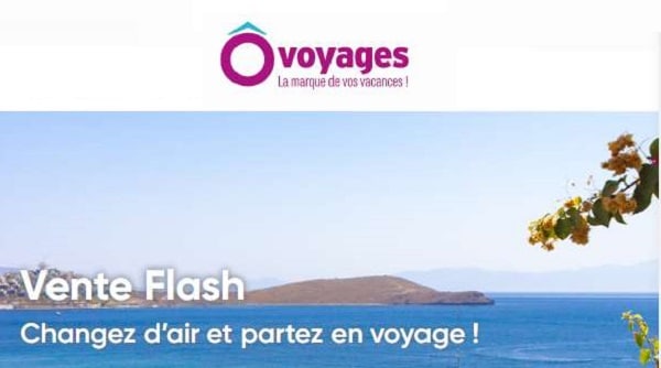 vente flash Ôvoyages vos séjours au soleil