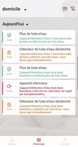 historique detecteurs de fuite deau x sense sws54