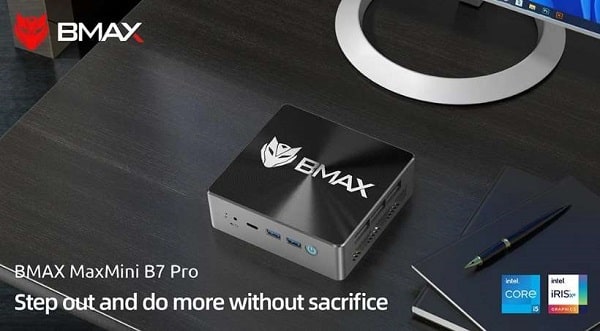 mini pc bmax b7 pro avec octacore intel core i5