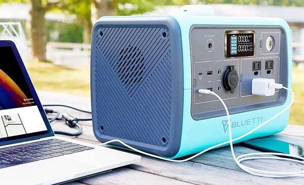 station d'énergie portable bluetti eb70 700w avec batterie lifepo4