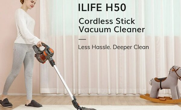 Aspirateur balai sans fil ILIFE H50 en promotion