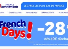 🔝 Bon plan French Days abonnements magazines : -18€ ou -28€ sur des centaines d’abonnements magazines