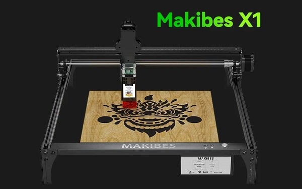 profitez de la précision de la gravure laser à petit prix avec le makibes x1 5.5w