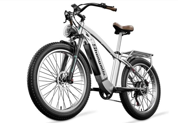 Profitez de la puissance et de la vitesse avec le Shengmilo MX04 : Vélo électrique 500W à pneus larges 26 pouces 1149€ !