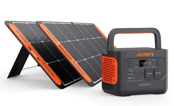 générateur solaire Jackery Explorer 1000 Pro + 2 panneaux solaire SolarSaga 100W