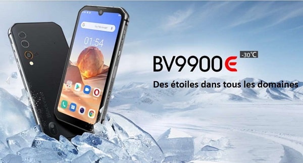 smartphone robuste et étanche blackview bv9900e