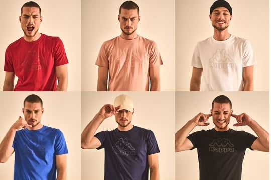 1 t-shirts et polos Kappa acheté = le 2ème à -50% 