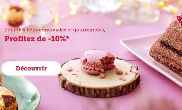 10% de remise sur l'ensemble de votre commande sur flunch traiteur