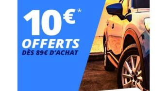10€ de remise sur votre commande Oscaro dès 89€ d’achat (jusqu’à mercredi)