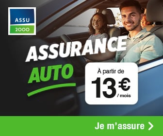 assurance auto à partir de 13 € mois avec assu 2000