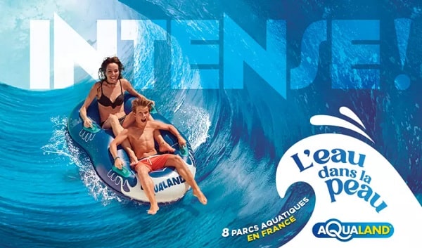 Billet tarif réduit pour les parcs aquatiques Aqualand