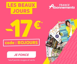 Les Beaux Jours : prenez un abonnement magazine encore moins cher avec une remise supplémentaire de 17€