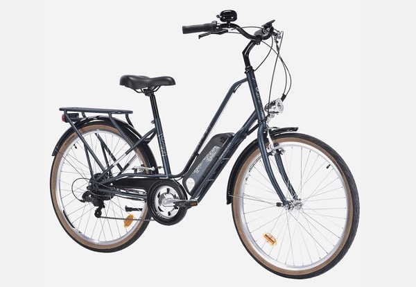 Vélo de ville électrique E CITY LTD NAKAMURA en promotion 599,99 € sur Intersport ! 