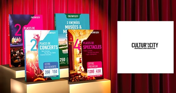 Vente privée de coffrets cadeaux Cultur’in the city moins chère (concerts, spectacles, musée)