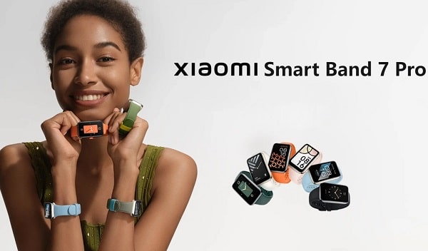 bracelet connecté xiaomi smart band 7 pro avec écran amoled