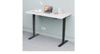 249€ bureau assis – debout électrique avec plateau ACGAM ET225E (port inclus) 140 x 60 cm