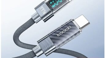 Flash : 4,69€ câble USB C vers USB C avec affichage PD100W Toocki ( Livraison gratuite)