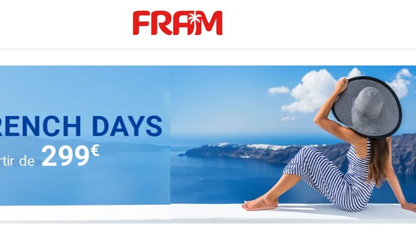 promos french days de fram