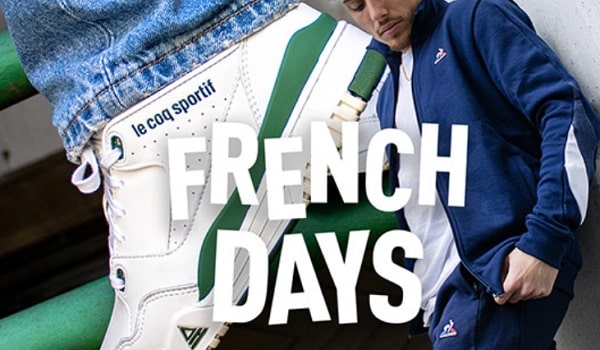 reduction sur une sélection le coq sportif pendant les french days