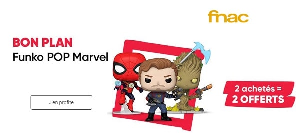 achetez 2 figurines funko pop marvel, obtenez en 2 gratuites