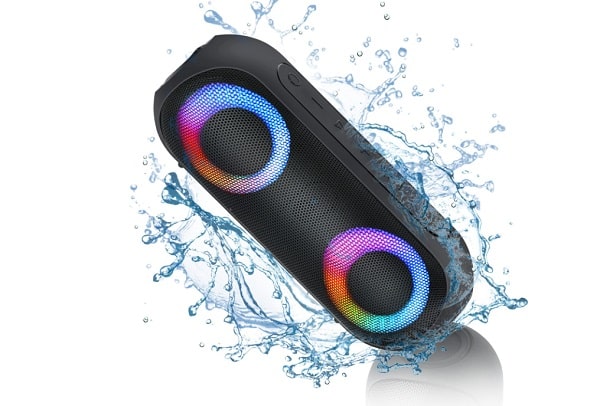 Enceinte Bluetooth étanche avec éclairage NOTABRICK VI 30W en promotion 25,99€