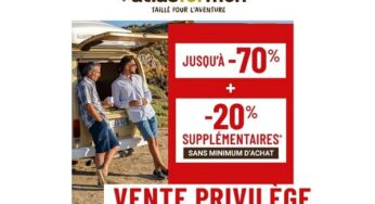 Vente privilège Atlas For Men = jusqu’à -70% + 20% supplémentaire sans minimum