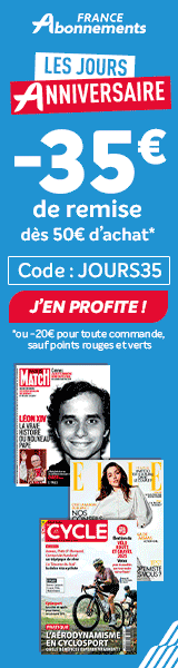 anniversaire france abonnement magazine 2025