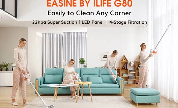 89€ aspirateur à main et balai sans fil EASINE by ILIFE G80