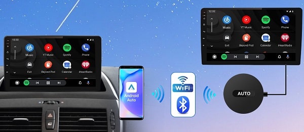 l'appareil awesafe qui rend la connexion android auto sans fil