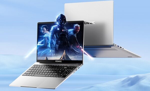 Seulement 250,99€ ordinateur portable ACEMAGIC AX15 (Windows 11 Pro, Intel Quad-Core, 16 Go DDR4 /512 Go SSD)