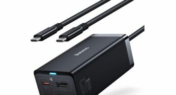 44,99€ station de charge GaN 5 Baseus 67W avec 2 ports USB-C, 1 port HDMI, 1 port USB