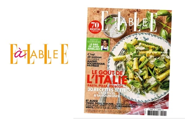 abonnement magazine elle à table pas cher