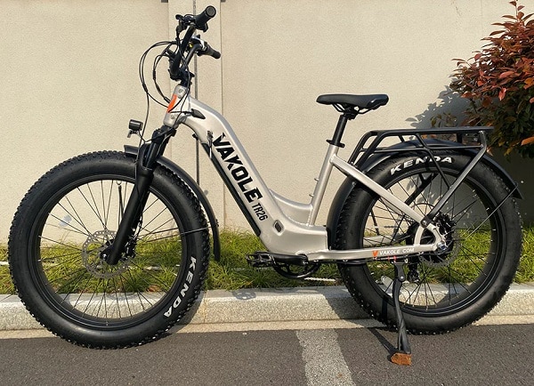 le beau et puissant fat bike électrique vakole tr26 1000w en promotion