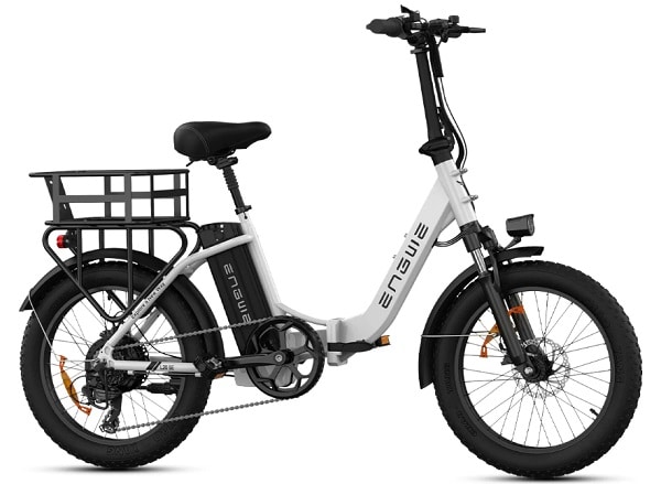 Le très pratique vélo électrique pliable Engwe L20 SE est en promotion au prix 881,02€ (250W, 20 pouces, 15.6Ah)