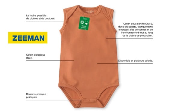 parents récupérez un body bébé 100% gratuit chez zeeman