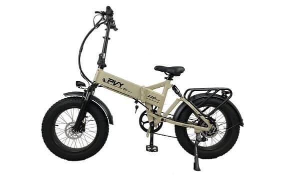 vélo électrique fat bike de 20 pouces pvy z20 plus de 500w en promotion