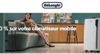 Offre flash : jusqu’à 30 % de reduction sur votre climatiseur mobile DeLonghi